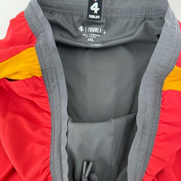 FourLaps Command Shorts Pinot Radiant Yellow Moonlight Layered Built in.Size XXL - Picture 9 of 11